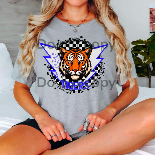 Retro Tigers Lighting Tee