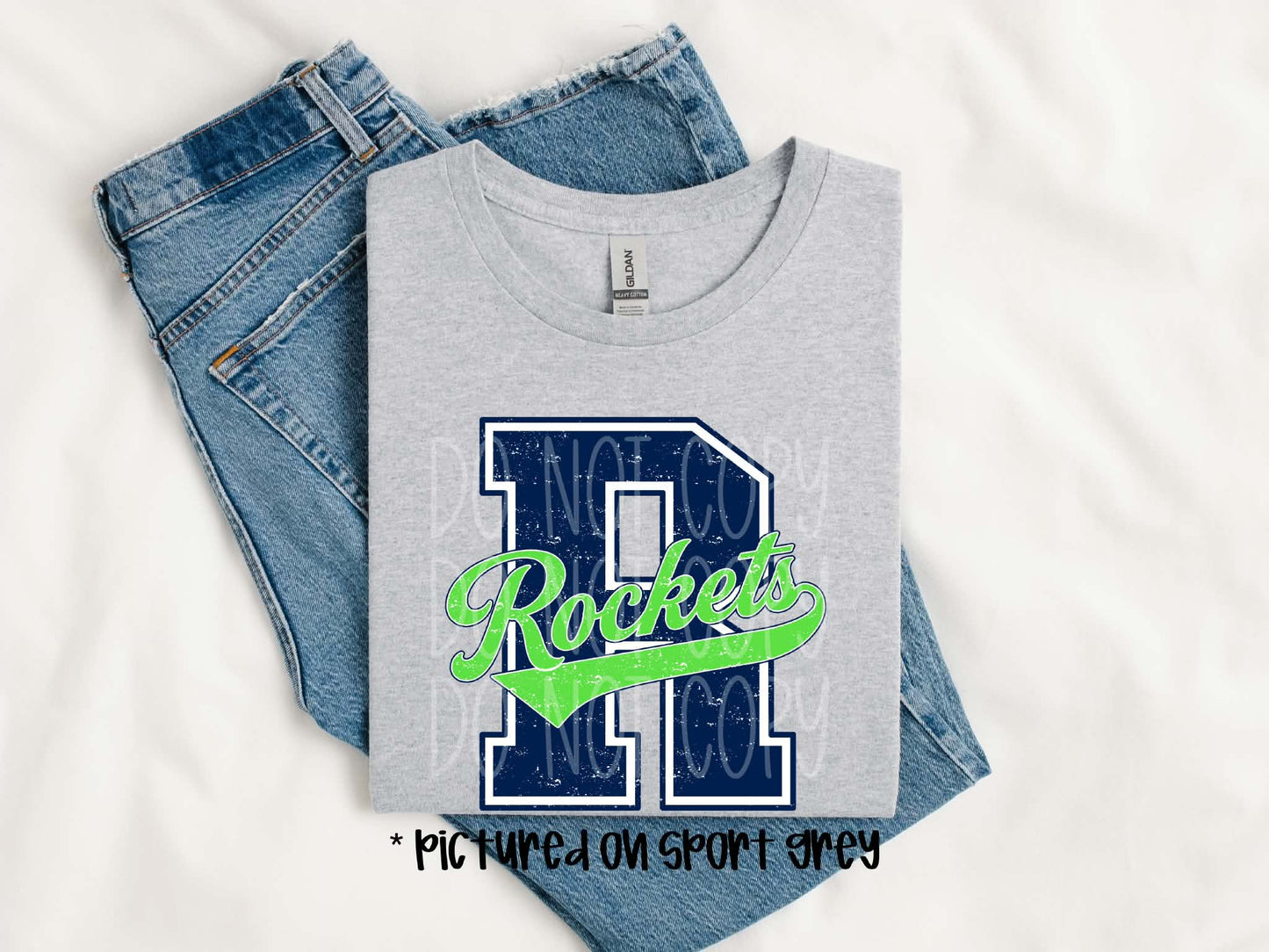 Rena Rockets Athletic Tee