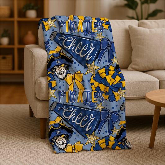 RTS Pirates Cheer Blanket