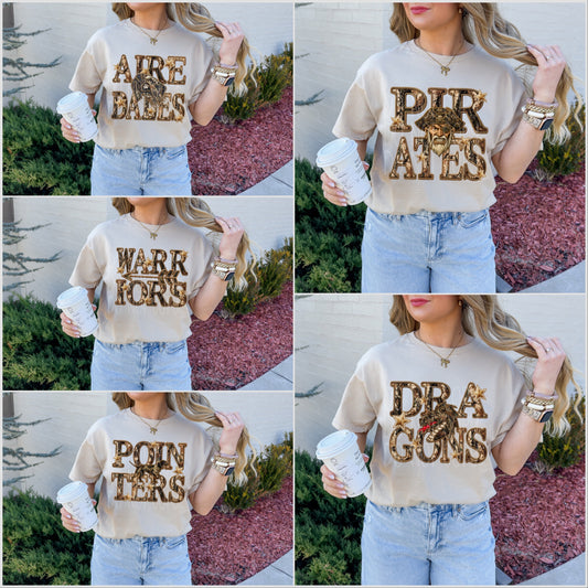 TOTW: Faux Embroidered Camo Mascot