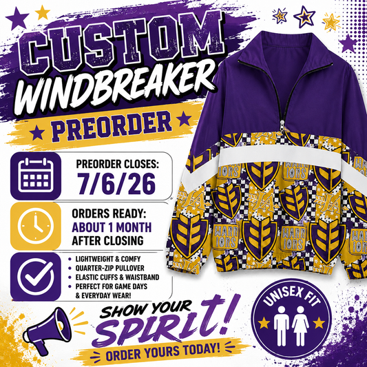 PREORDER Joshua Academy Collage Windbreaker