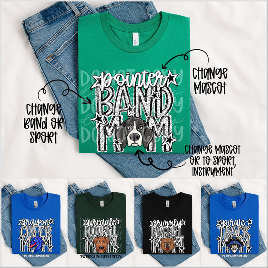 TOTW: Custom Mascot Mom Tee