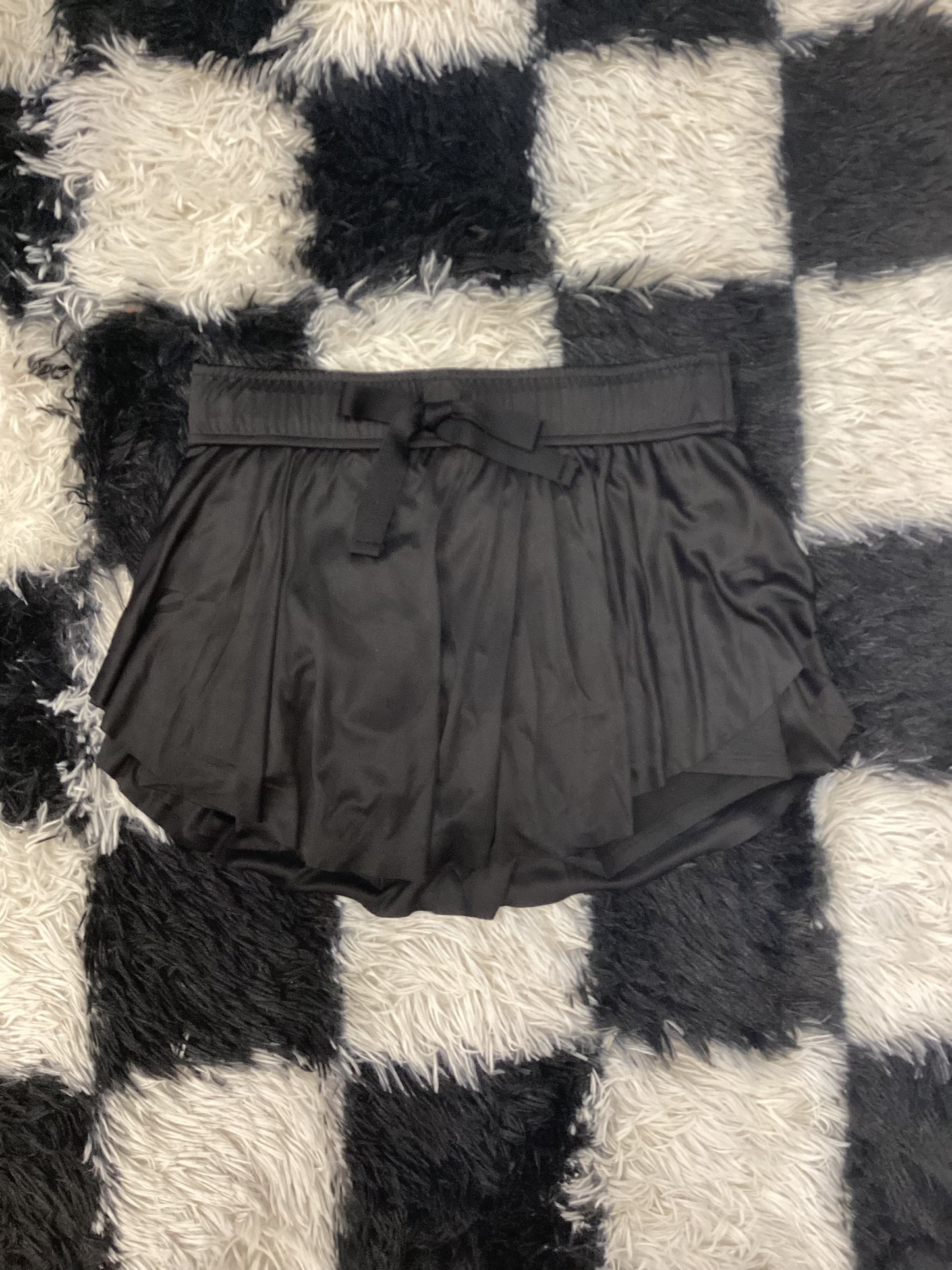 Black Flowy Shorts