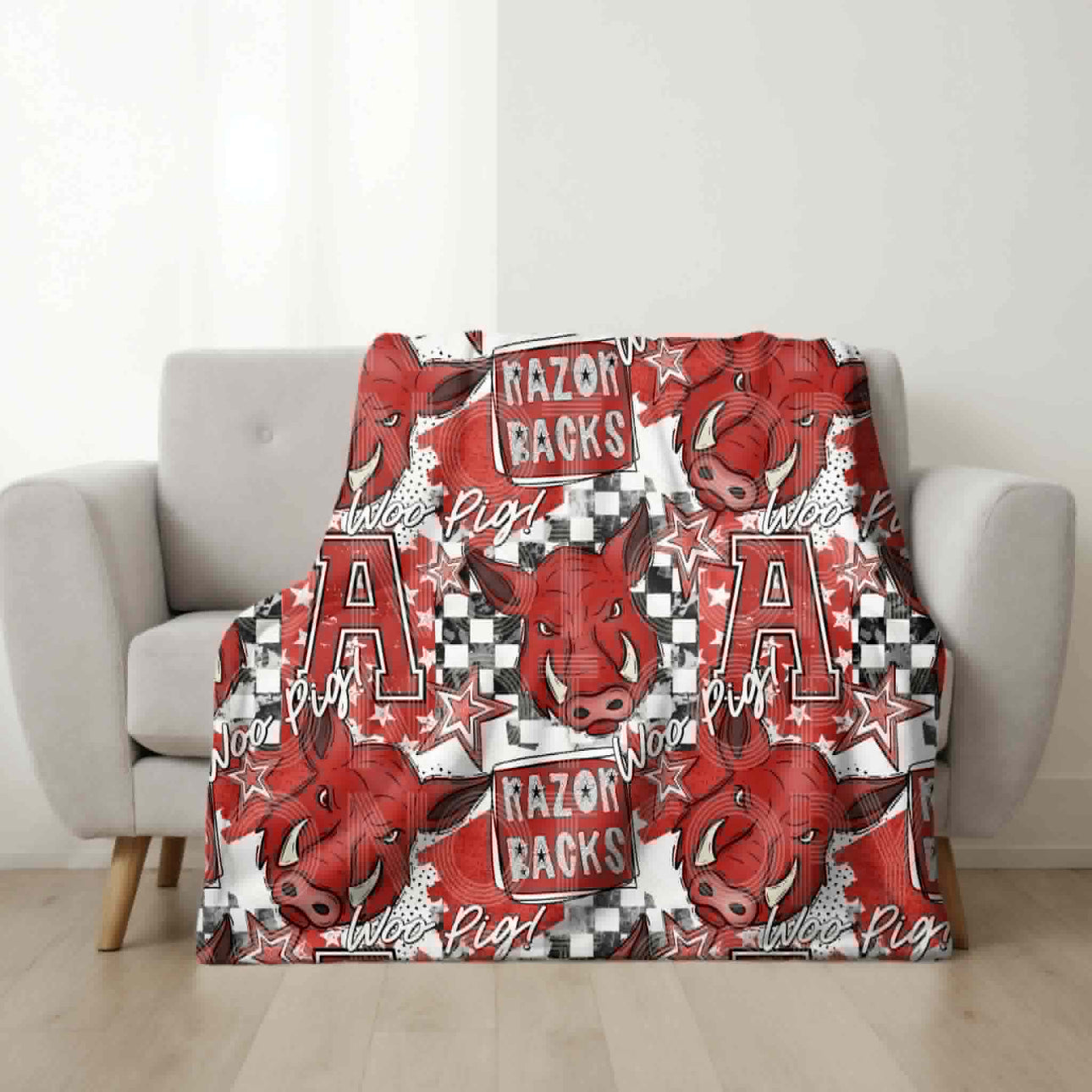 RTS Arkansas Collage Blanket