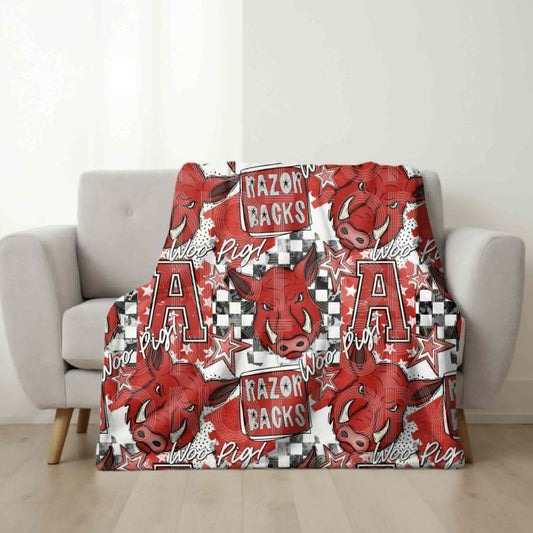 RTS Arkansas Collage Blanket
