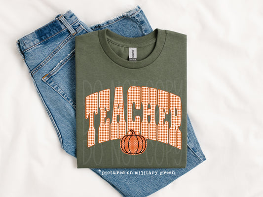 TOTW: Plaid Teacher Tee