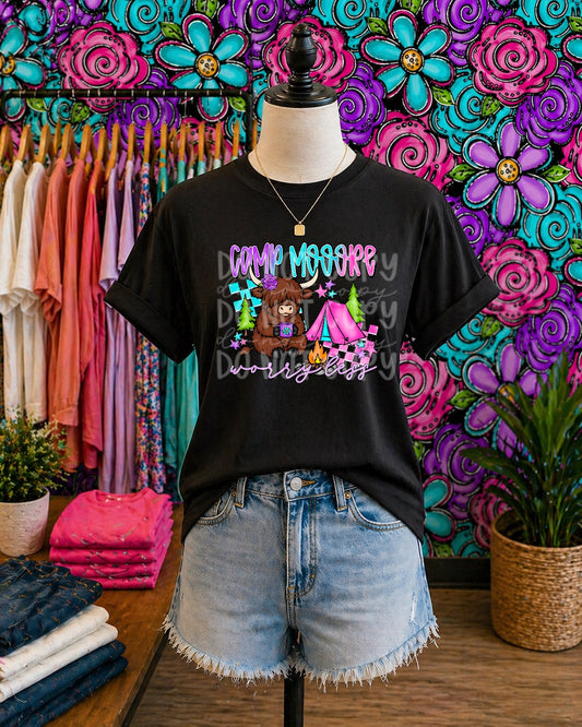 TOTW: Camp More Worry Less Tee