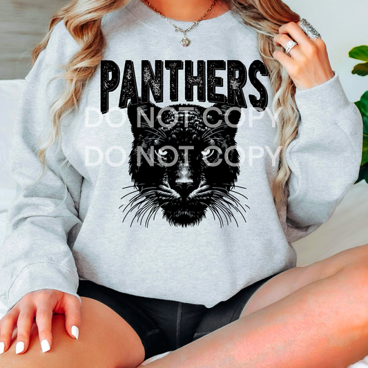 Panthers Grunge Tee