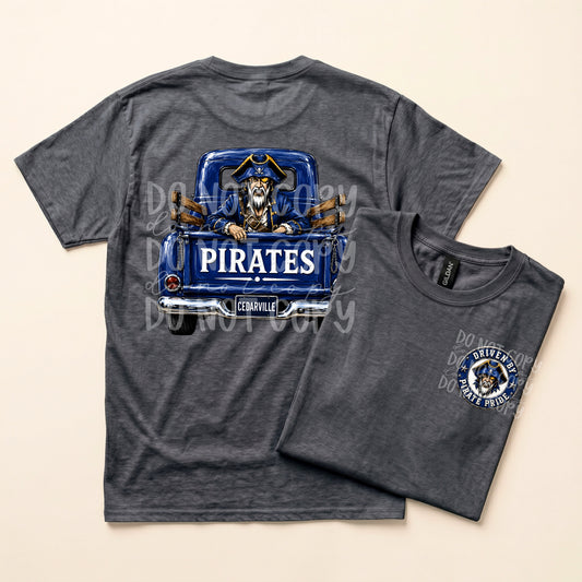 Driven By Pirate Pride Tee
