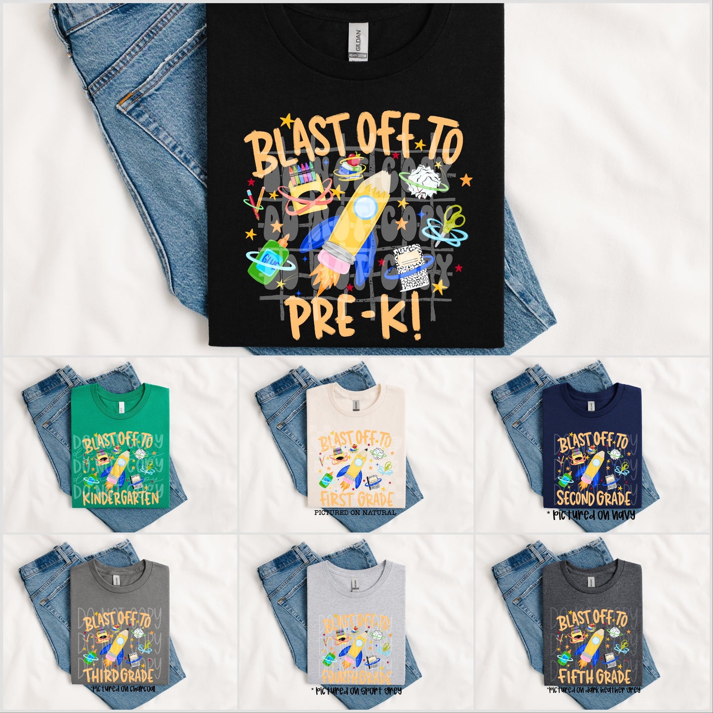 TOTW: Blast Off Boy Grade Tee