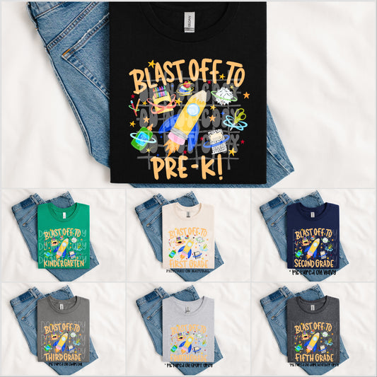 TOTW: Blast Off Boy Grade Tee