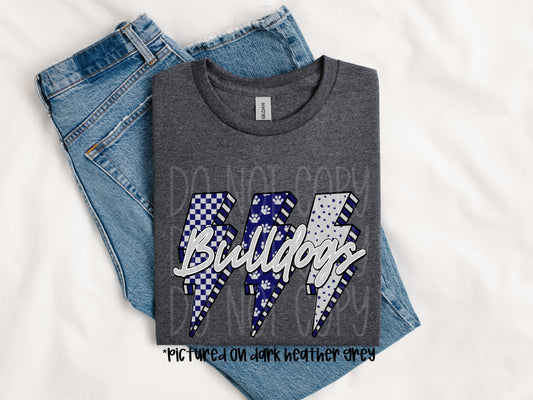 Bulldogs Thunderbolt Tee