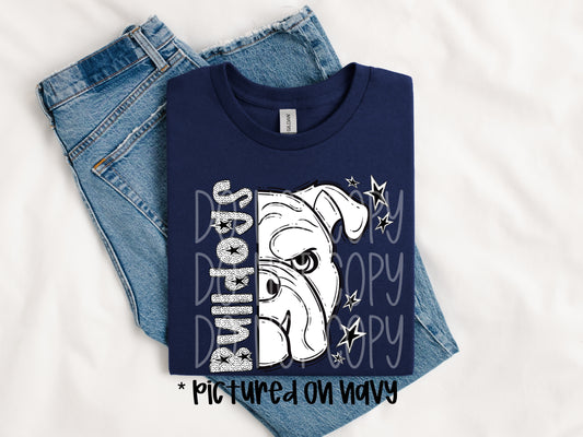 Bulldogs BW Dottie Tee