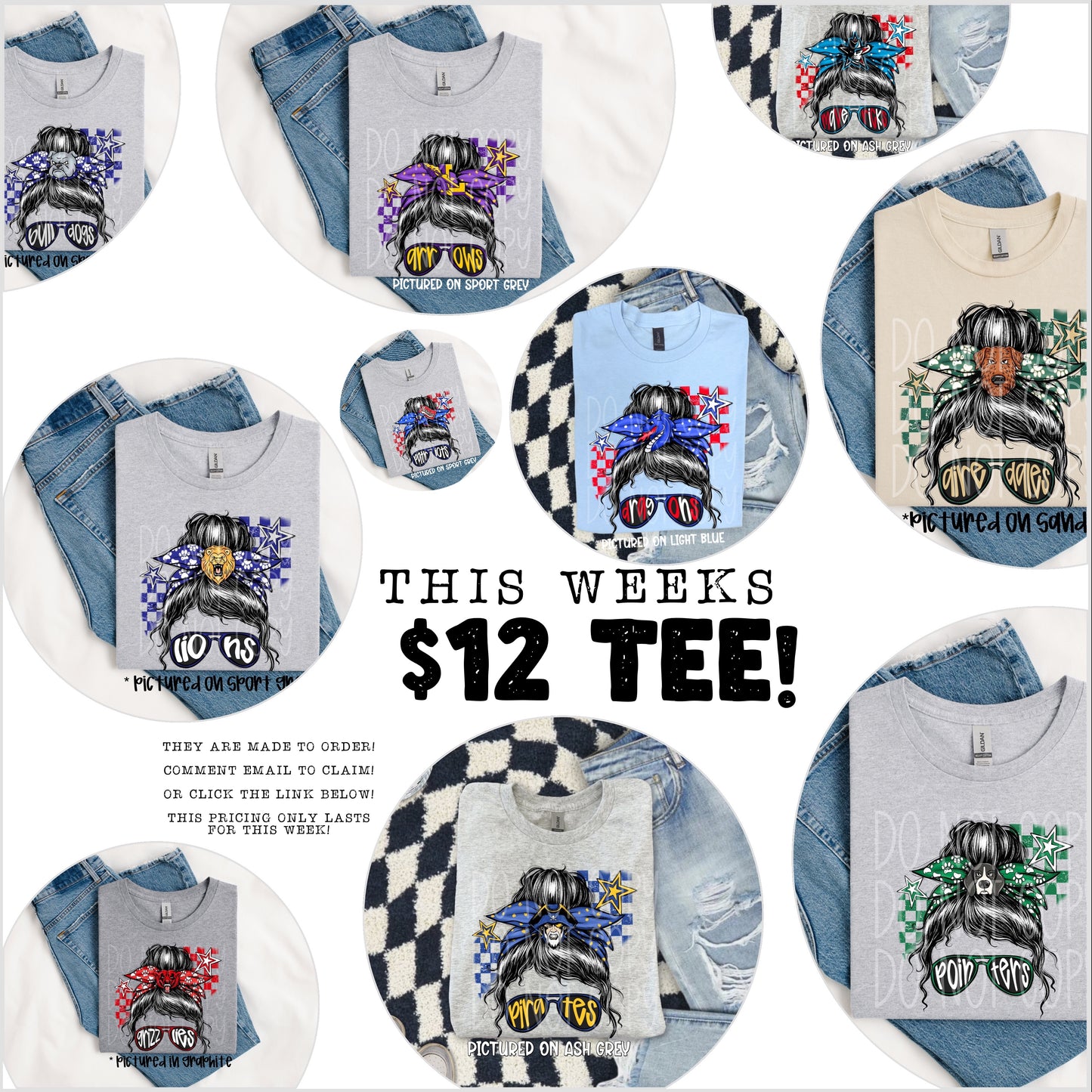TOTW: Headband Mascot Tee