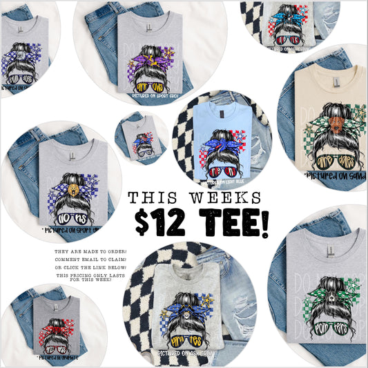 TOTW: Headband Mascot Tee
