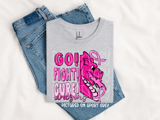 Go Fight Cure Dragons Tee