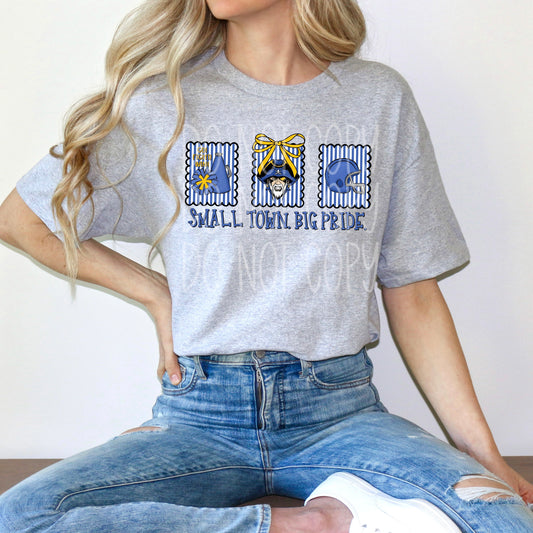 Small Town Big Pride Pirates Tee