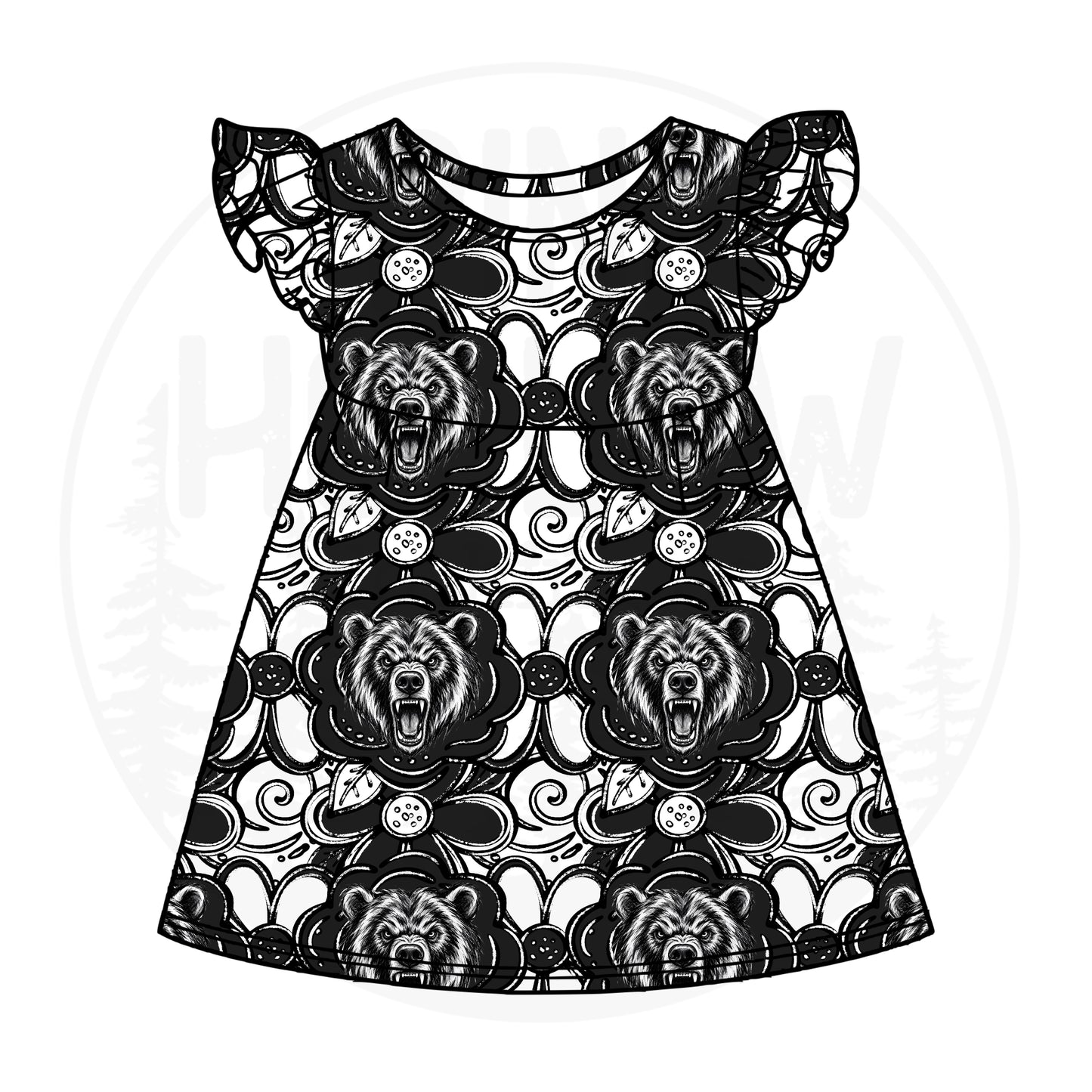 Grizzlies Floral Dress