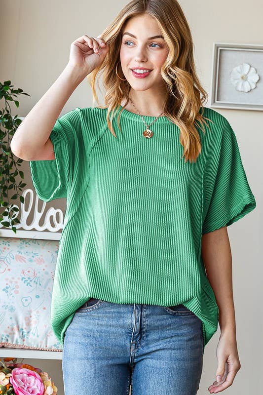 SOLID URBAN RIBBED TOP