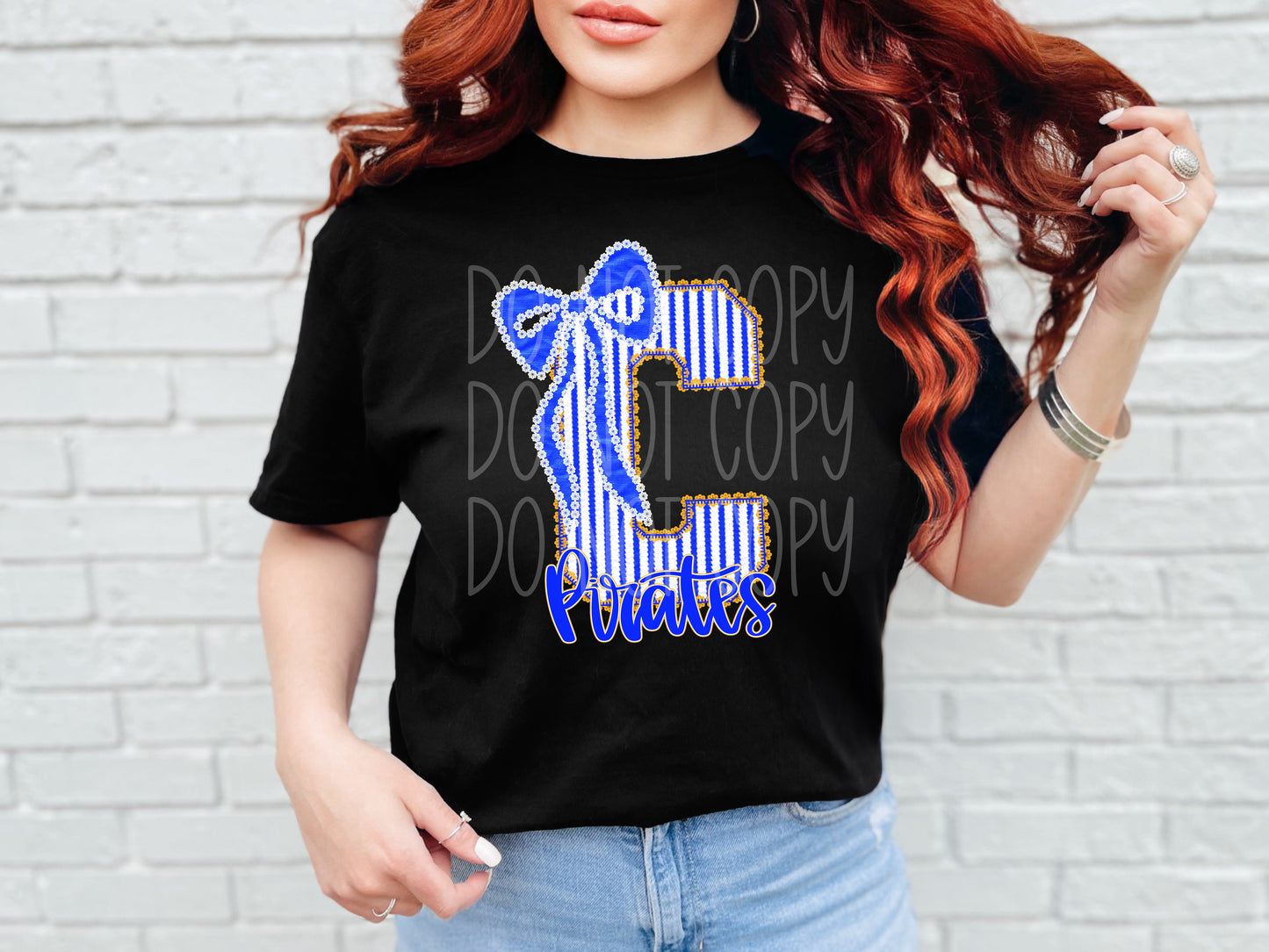 Seersucker Pirates Tee