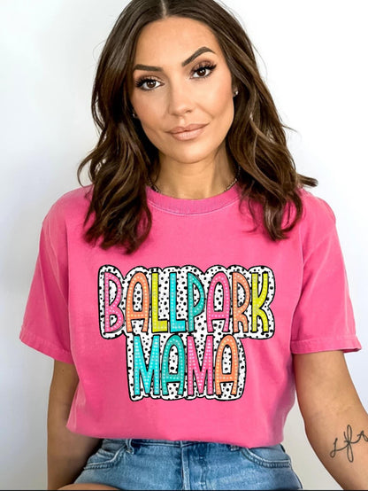 Ballpark Mama Spring Dots Tee