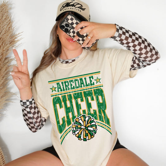 Airedale Cheer Vintage Tee