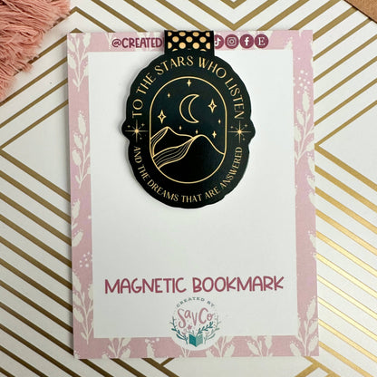 ACOTAR To the Stars Who Listen Magnetic Bookmark - Bookish