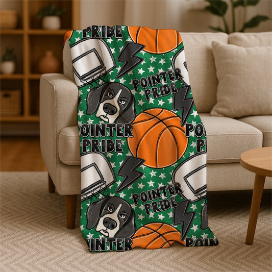 Pre-Order Pointer Pride Basketball Blanket