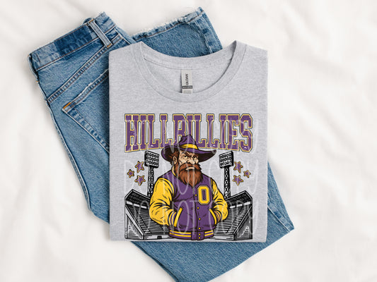 Hillbillies Letterman Tee