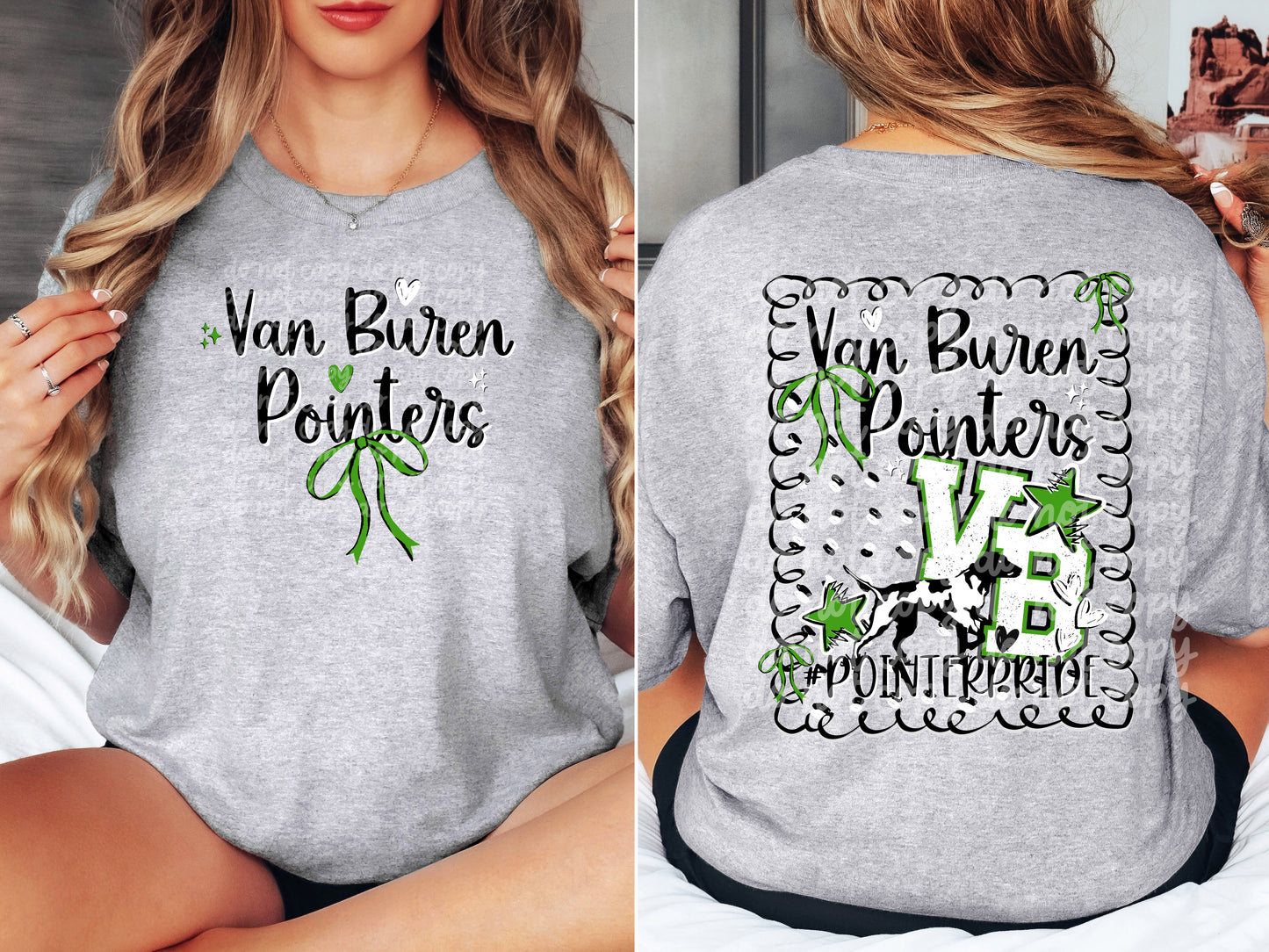 Pointer Pride Bows Tee