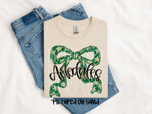 Airedales Star Bow Tee