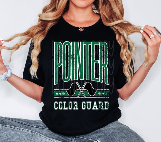 Pointer Colorguard Vintage Tee