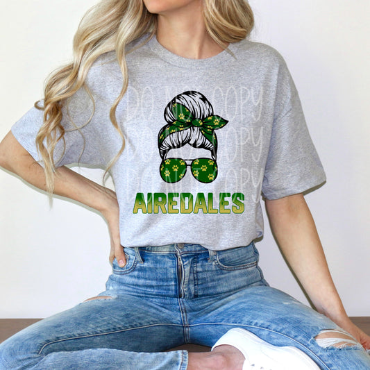 Classic Airedale Headband Tee