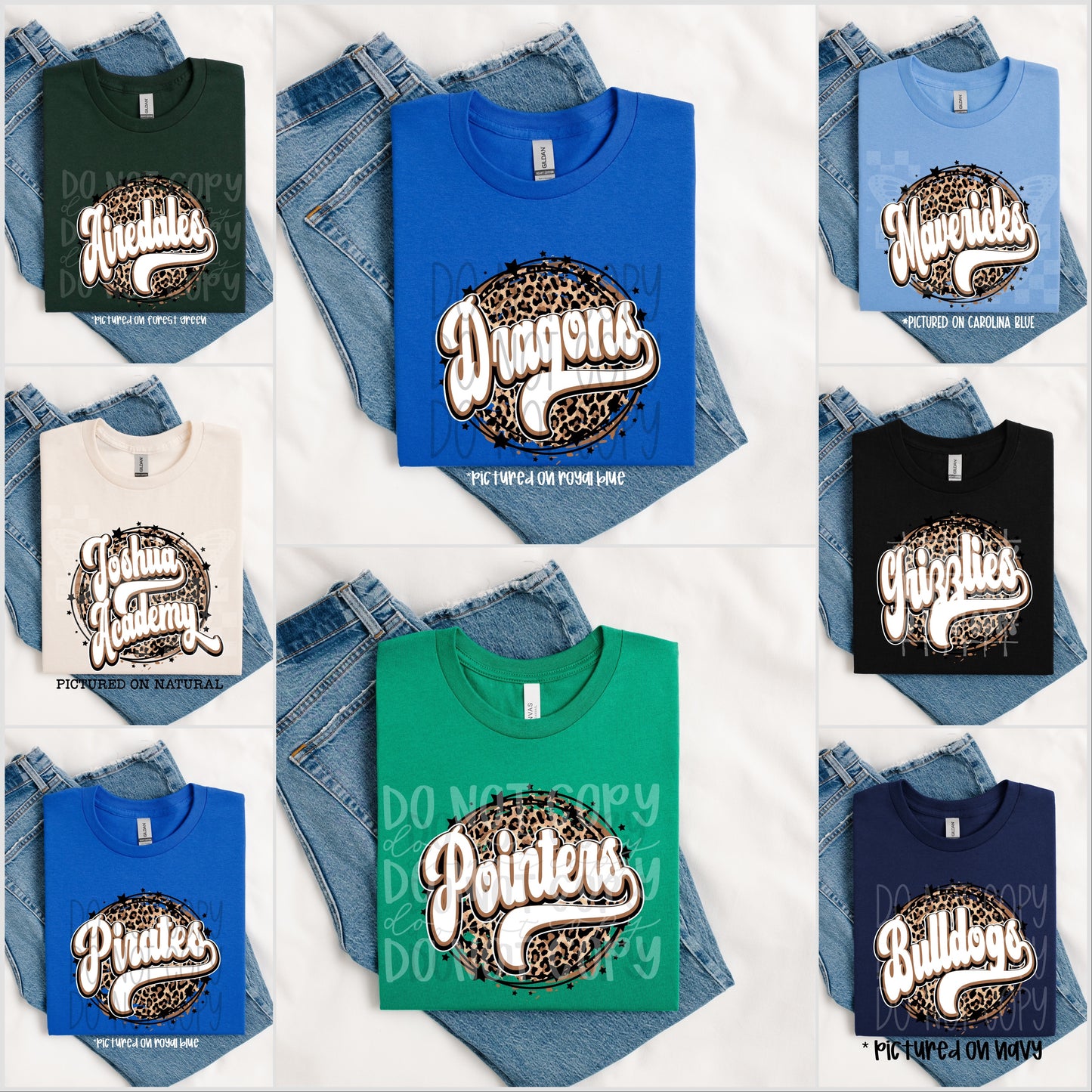 TOTW: Leopard and Stars Mascot Tee