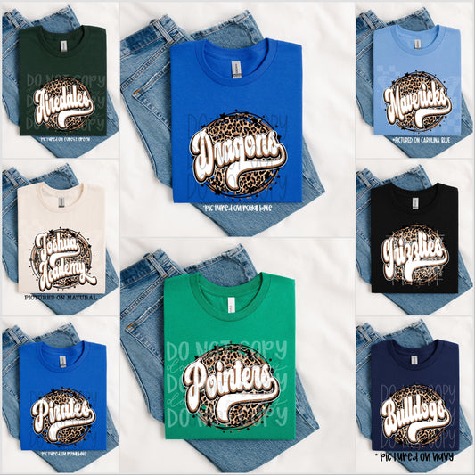 TOTW: Leopard and Stars Mascot Tee