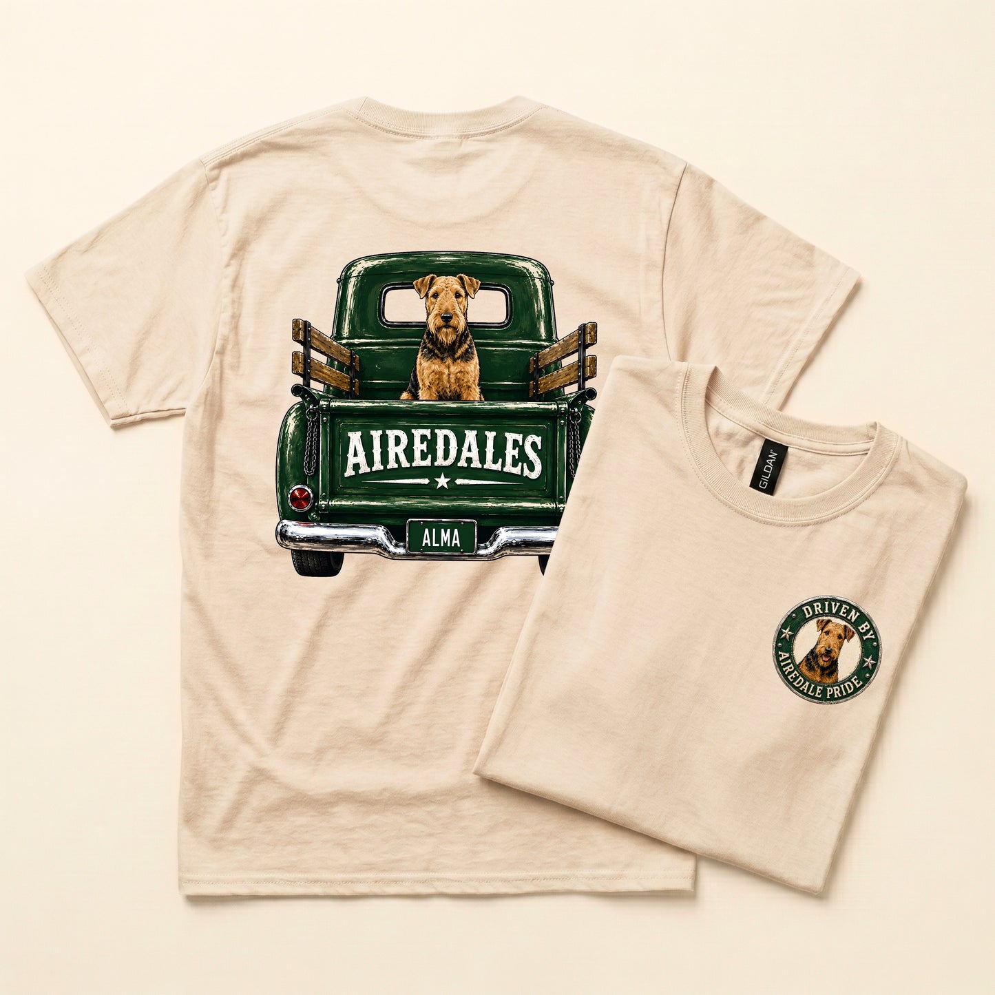 Driven By Airedale Pride Tee