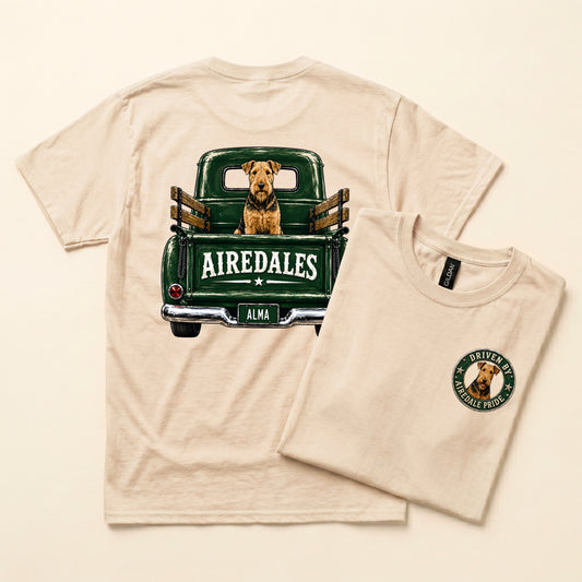 Driven By Airedale Pride Tee