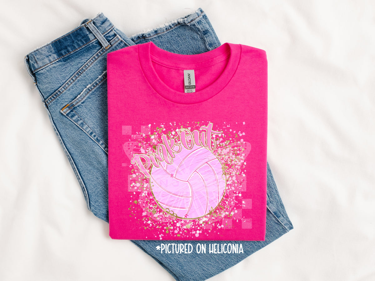 TOTW: Pink Out Volleyball Tee