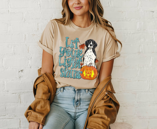 Let Your Light Shine Pointers Tee