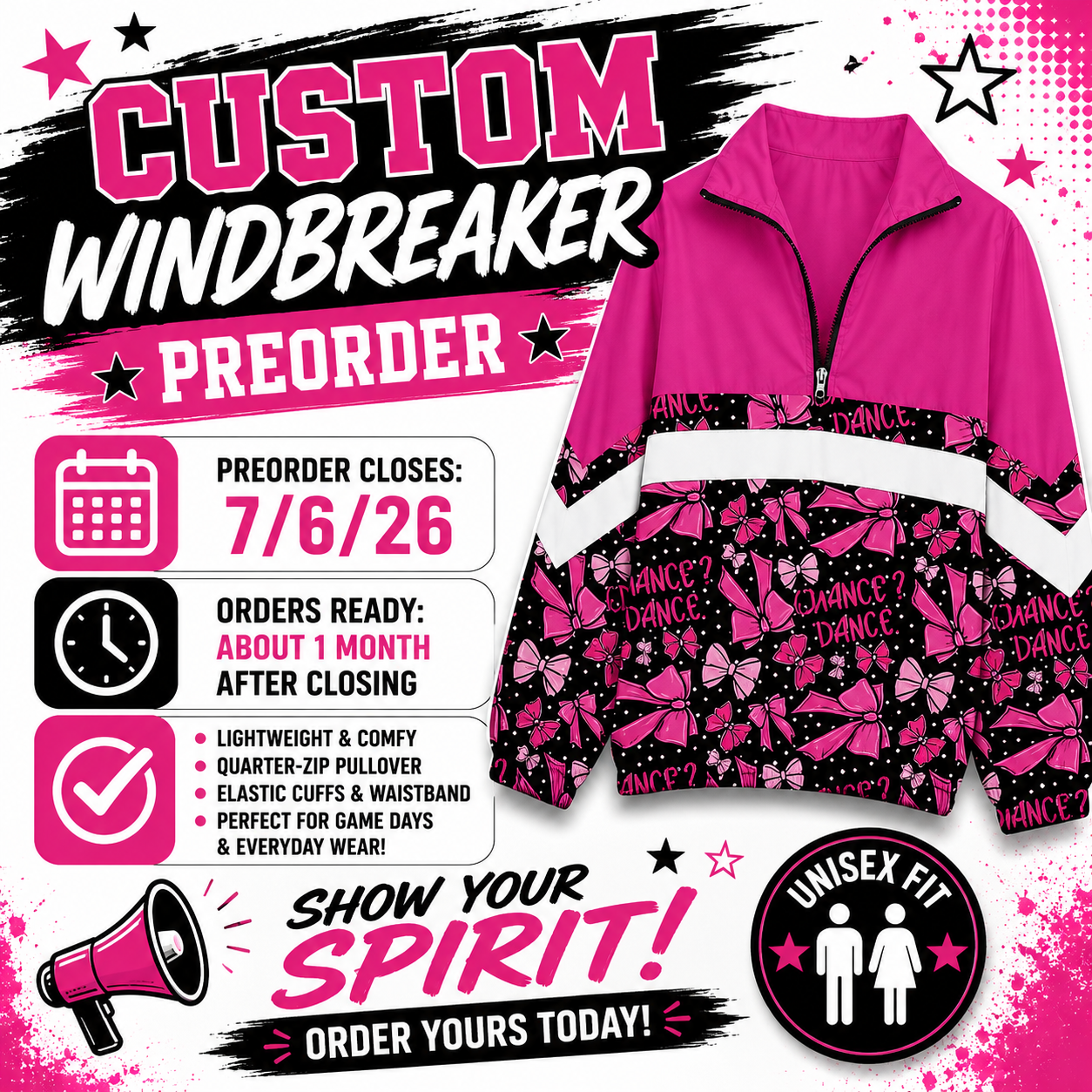 PREORDER Chance 2 Dance Windbreaker