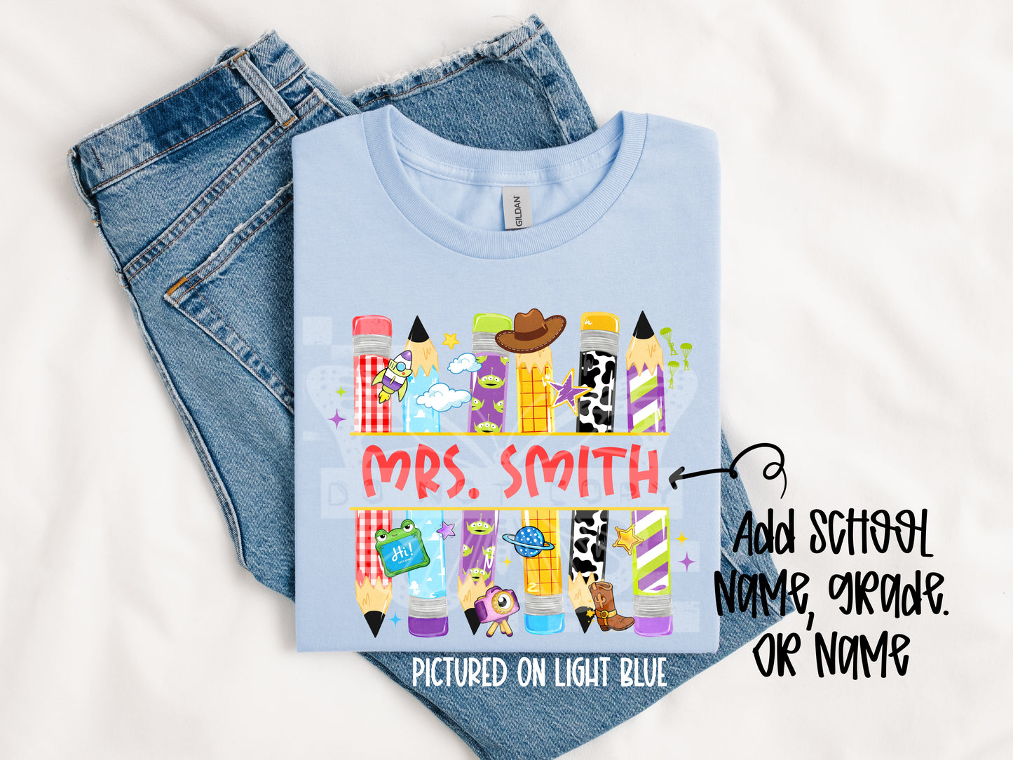 TOTW: Custom Toy Inspired Pencils Tee