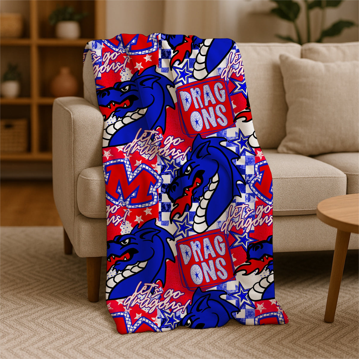 Pre-Order Mascot Collage Blanket