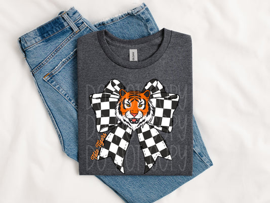 Tate Tigers Bow Tee