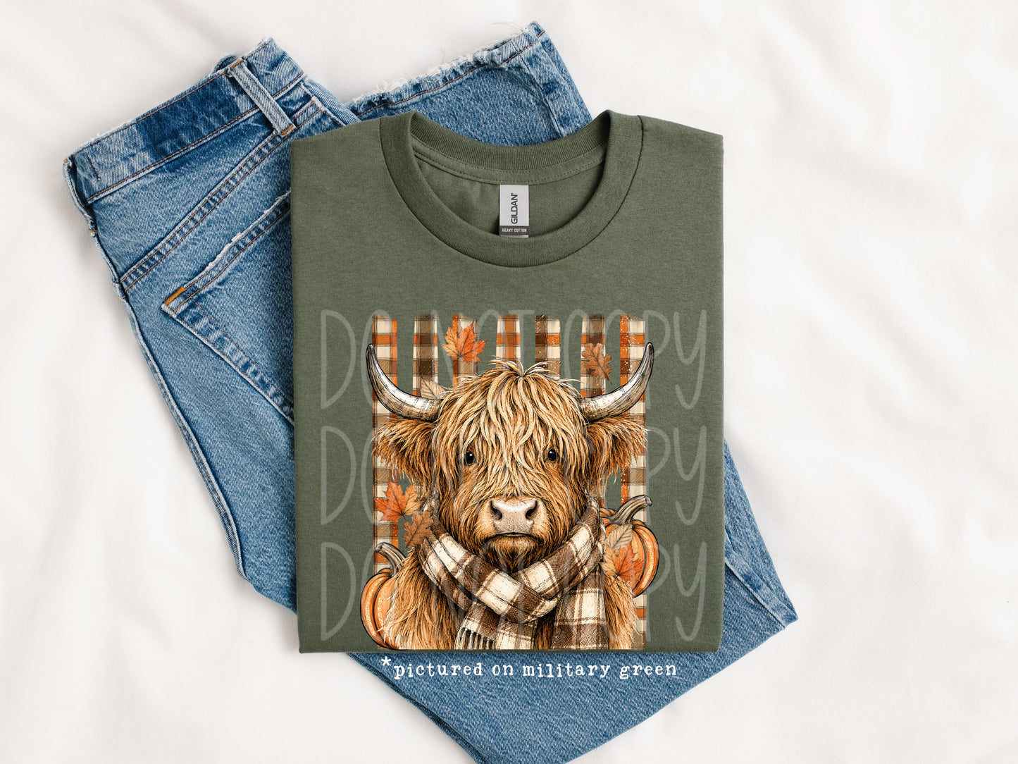TOTW: Fall Highland Cow Tee