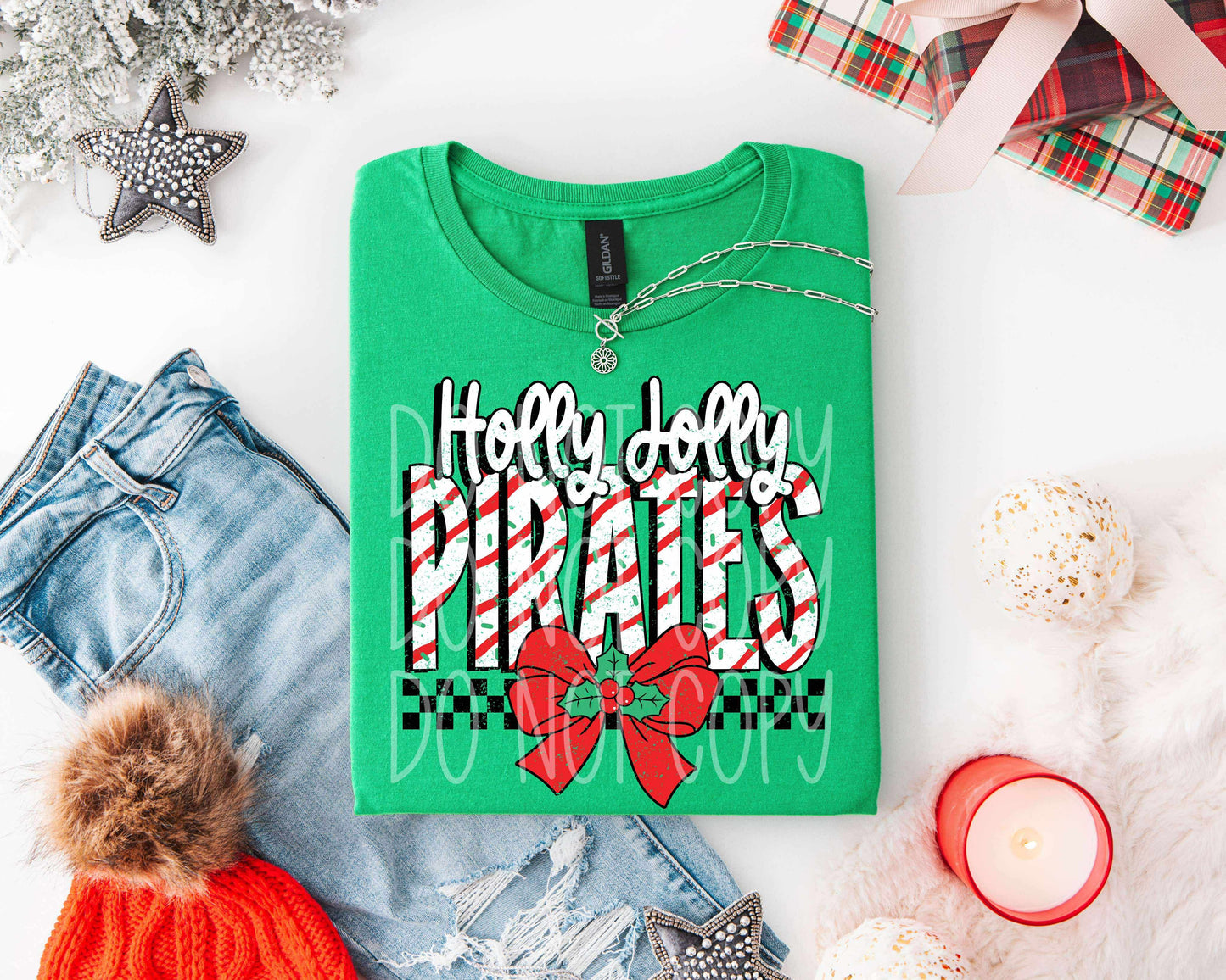Holly Jolly Pirates Tee