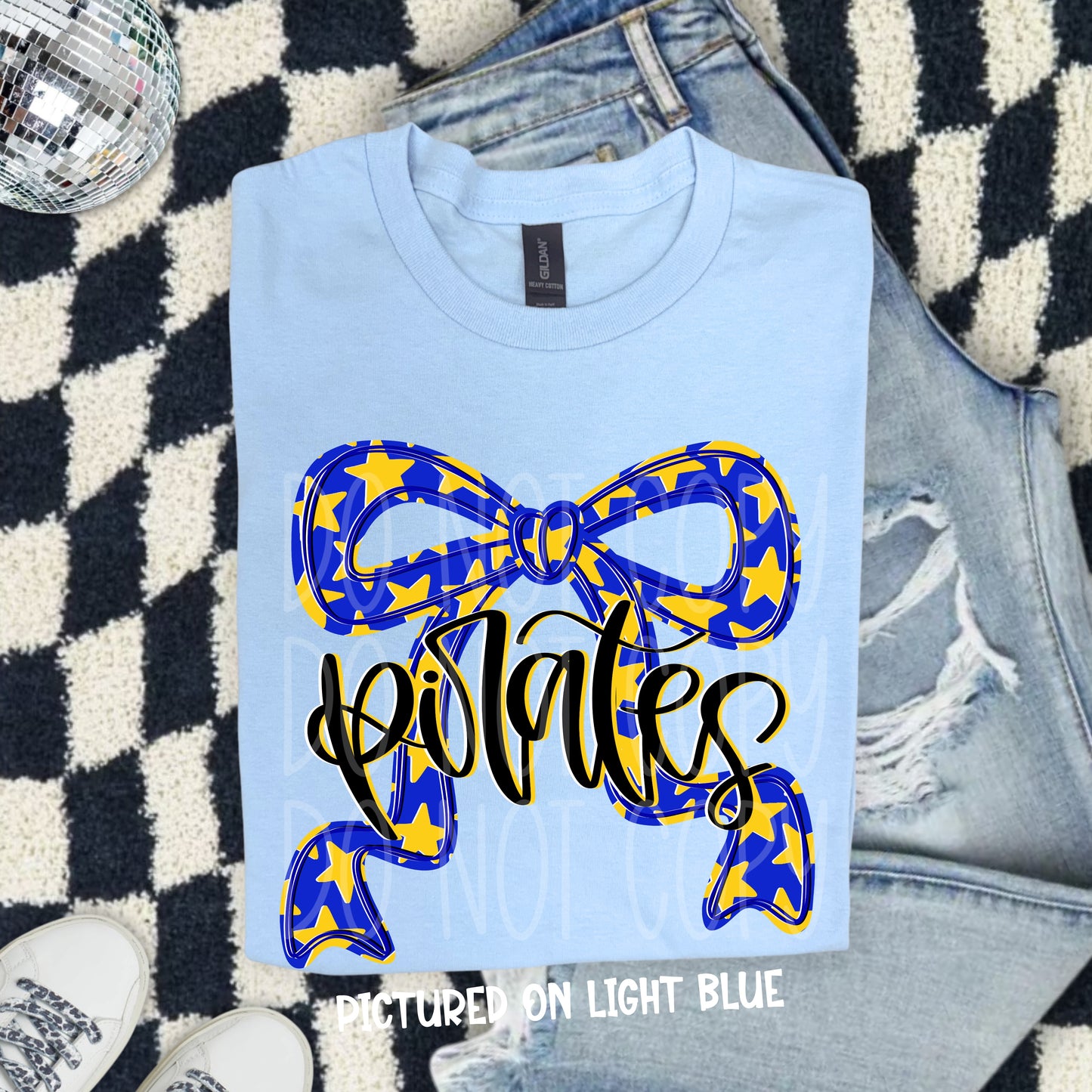 Pirates Star Bow Tee