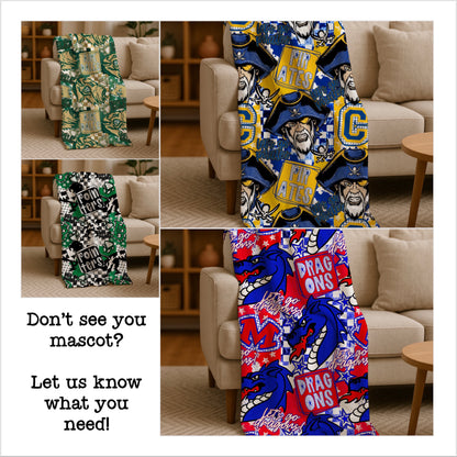 Pre-Order Mascot Collage Blanket