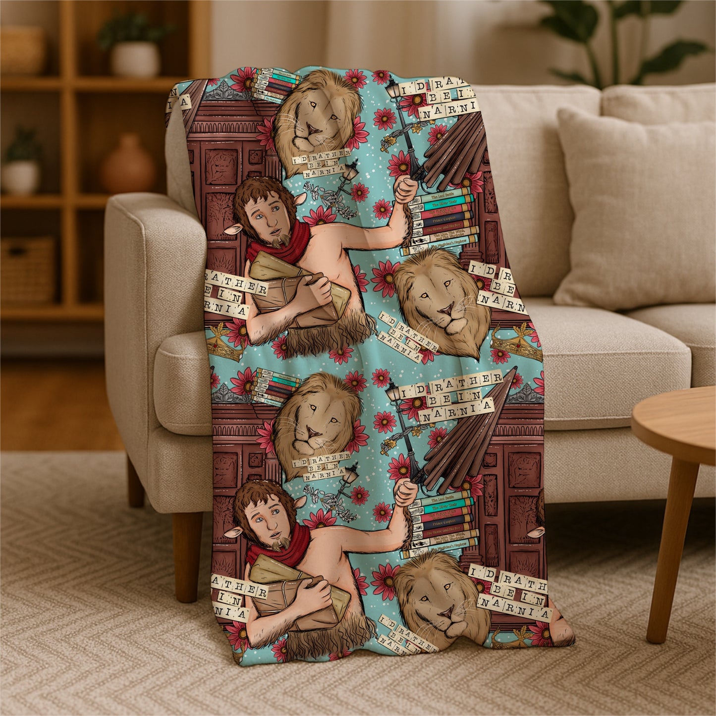 RTS I’d Rather Be in Narnia Blanket
