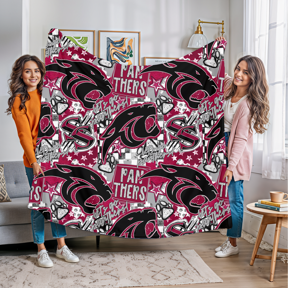 Pre-Order Panthers Collage Blanket