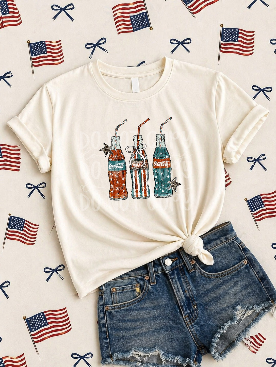 TOTW: Retro Patriotic CC Bottles Tee